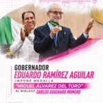Carlos Guichard Romero, primer laureado con la medalla MAT 2026
