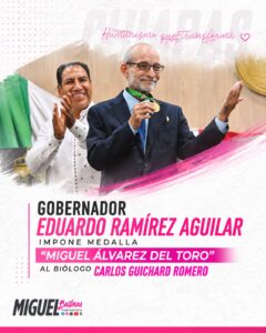 Carlos Guichard Romero, primer laureado con la medalla MAT 2026